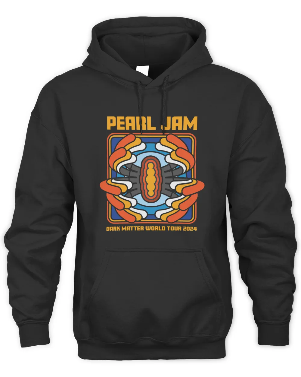 2024 Dark Matter World Tour Hoodie Pearl Jam Merch, Premium Hoodie, Fan Hoodie