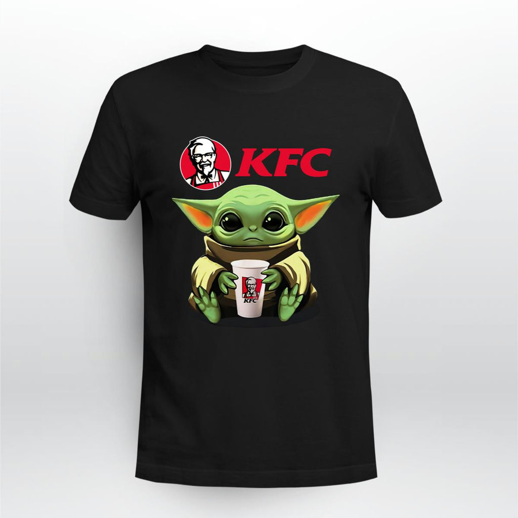 Baby Yoda Hug Kfc Shirt, Classic Style T-Shirt, Premium Shirt
