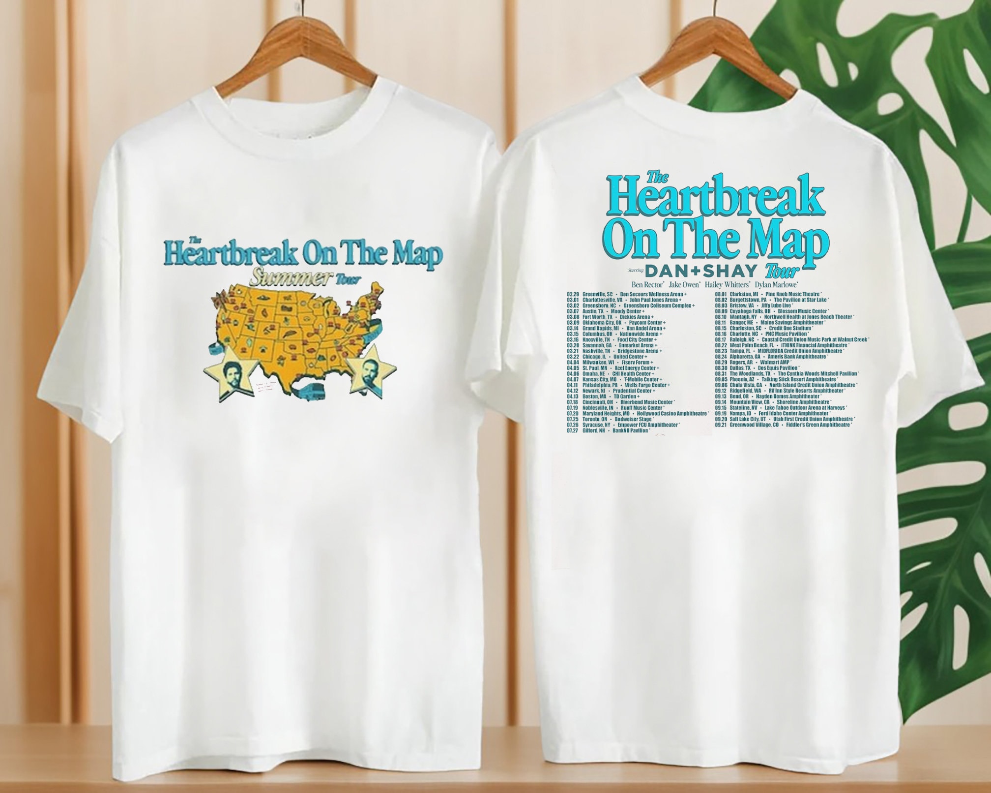 Graphic Dan And Shay Tour 2024 T-Shirt, Singer Shirt, Ablum Music Shirt, Fan Shirt, Trend Shirt