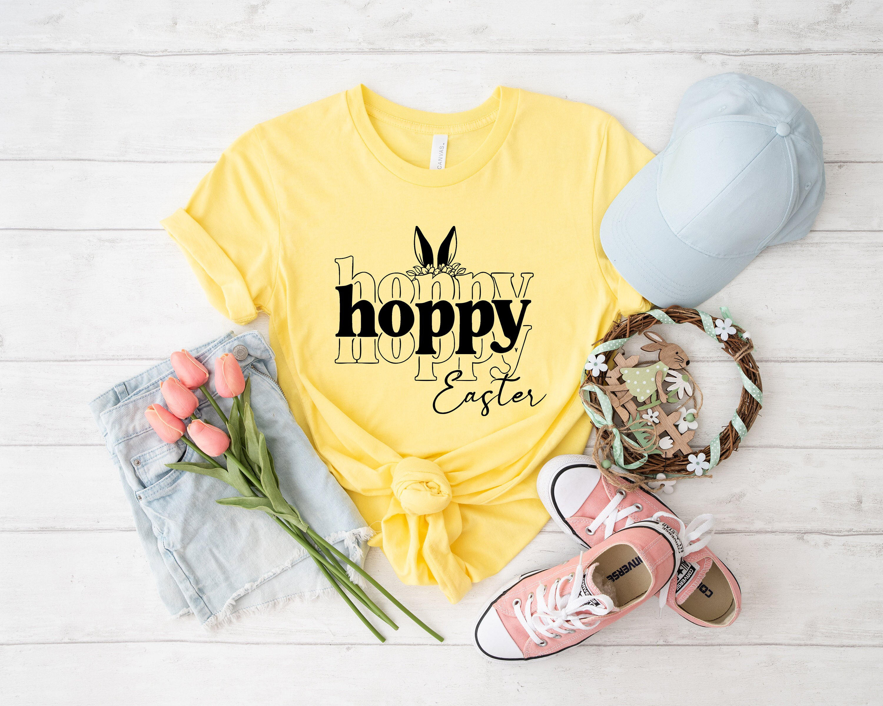 Hoppy Happy EasterShirt, Premium Shirt, Jesus Shirt, Easter Shirt, Gift Easter, Easter Shirt For Boy, Women