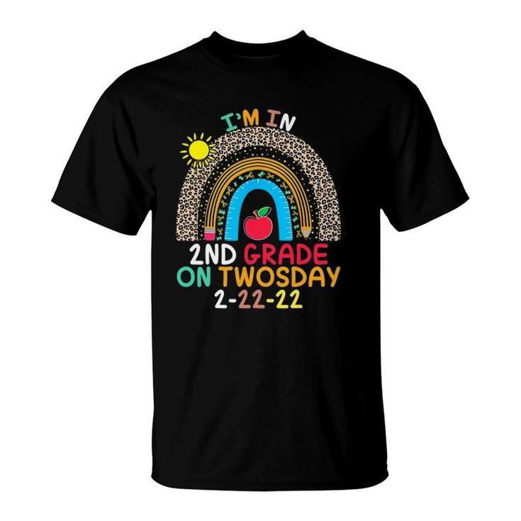 I Am In 2Nd Grade On Twosday Tuesday February 22Nd 22222 Ver2 T-Shirt