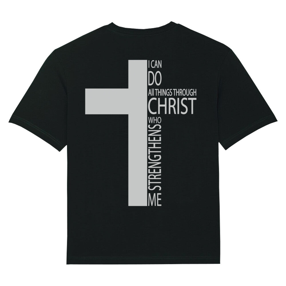 I Can Do Oversized Shirt, Unisex Backprint