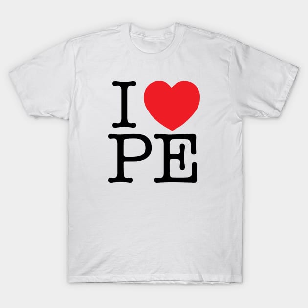 I Heart Pe T-Shirt