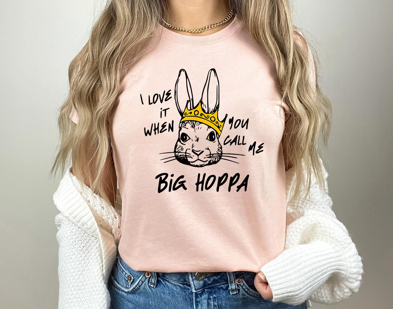 I Love It When You Call Me Big Hoppa Shirt, Premium Shirt, Jesus Shirt, Easter Shirt, Gift Easter, Easter Shirt For Boy, Women