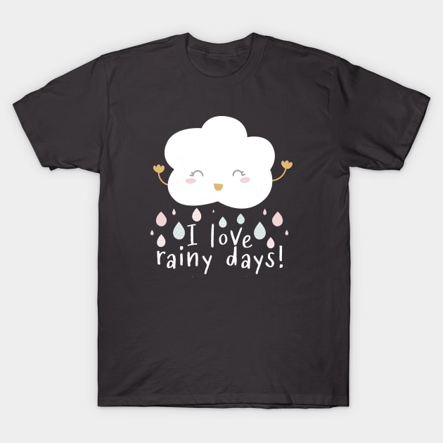 I Love Rainy Days T-Shirt