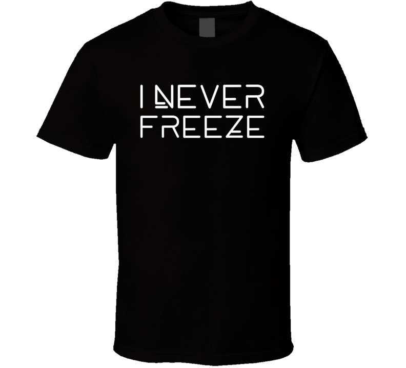 I Never Freeze Panther Wakanda Movie T Shirt, Classic Style T-Shirt, Premium Shirt