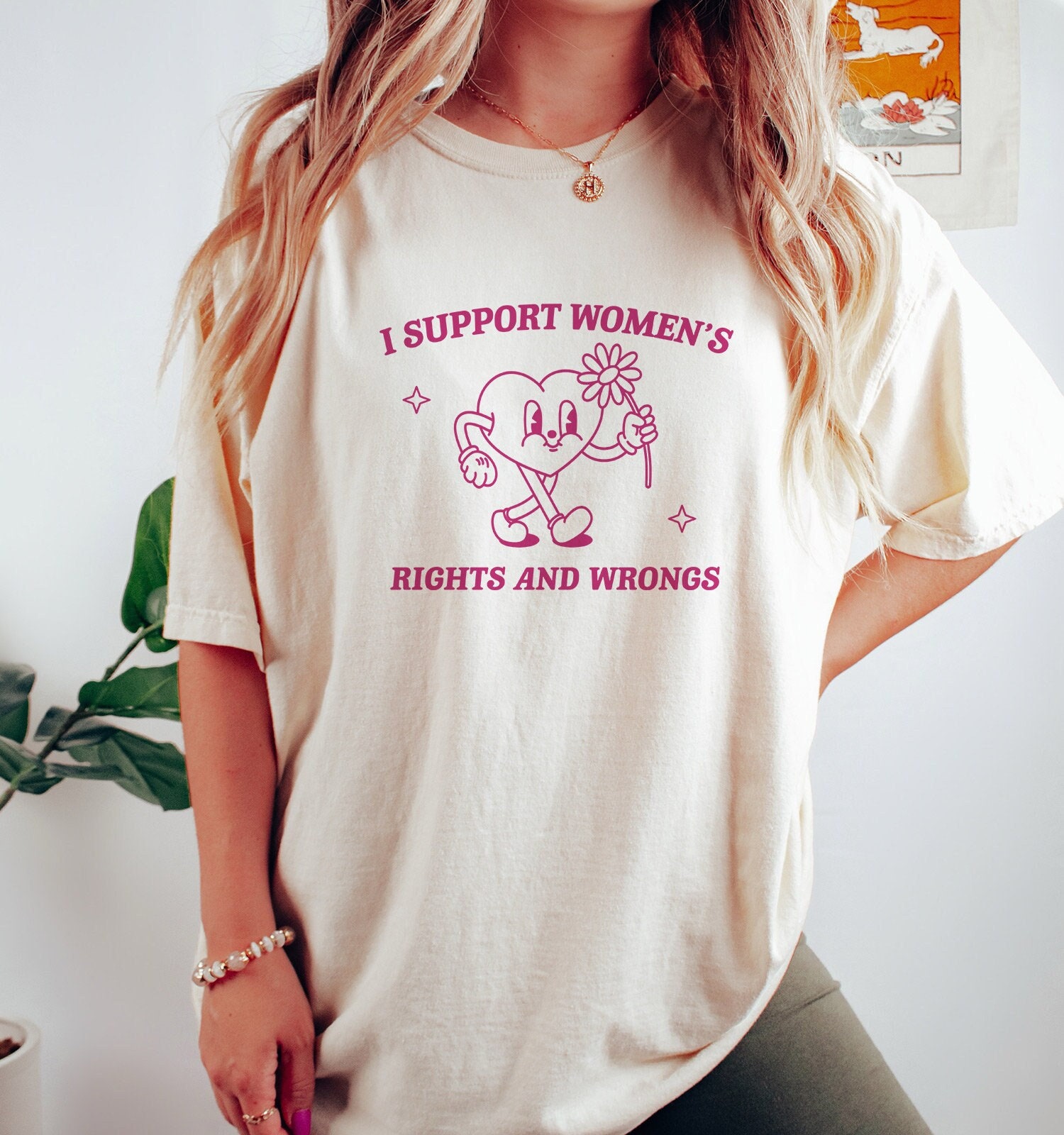 I Support Women'S Rights And Wrongs, Women'S Rights T Shirt Premium Tee, Classic Style T-Shirt