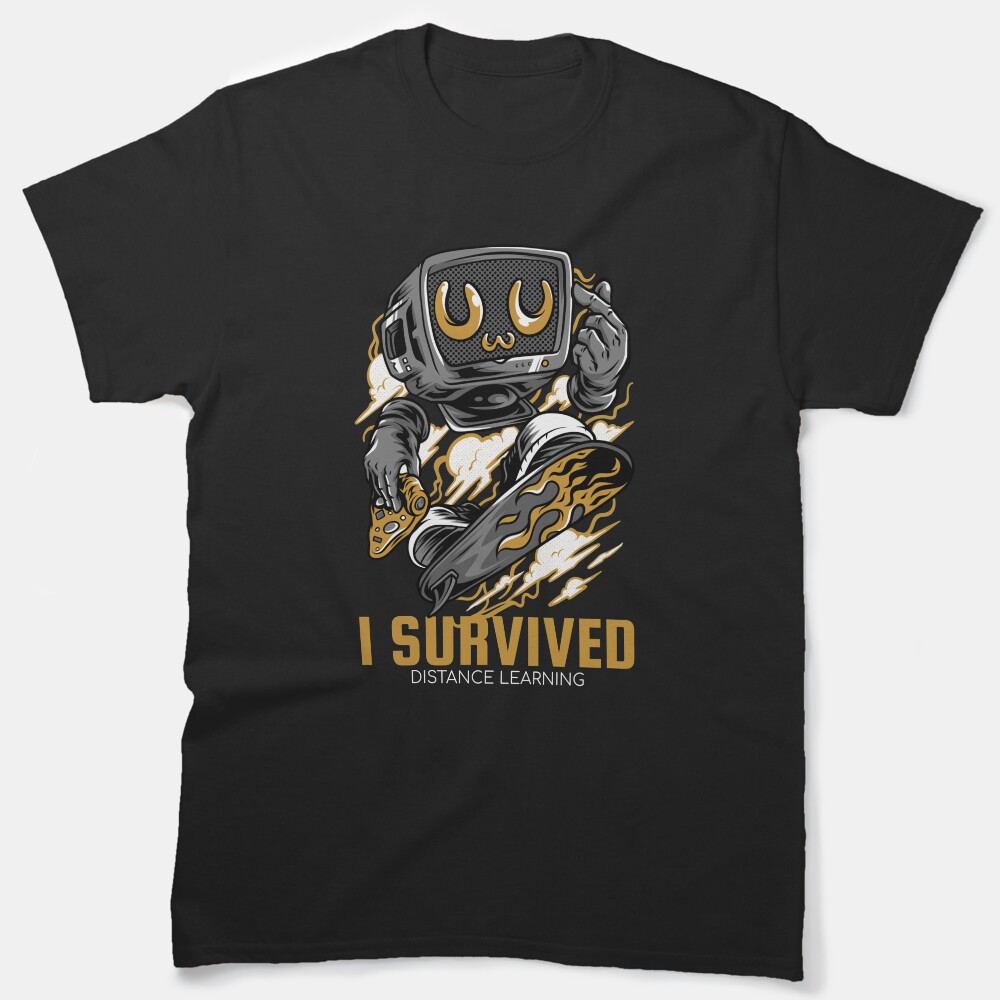 I Survived Distance Learning Classic T-Shirt