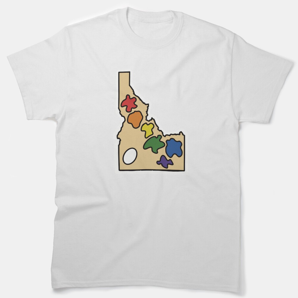 Idaho Art Palette Classic T-Shirt