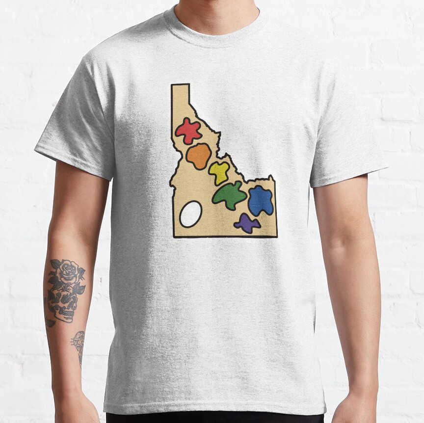 Idaho Art Palette Classic T-Shirt