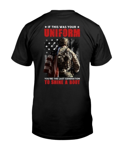 If This Was Your Uniform Premium Tee, Classic Style T-Shirt