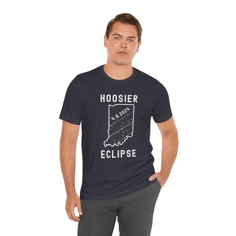 Indiana Total Solar Eclipse 2024 Shirt, Total Solar Shirt, Premium Shirt, Total 2024 Shirt
