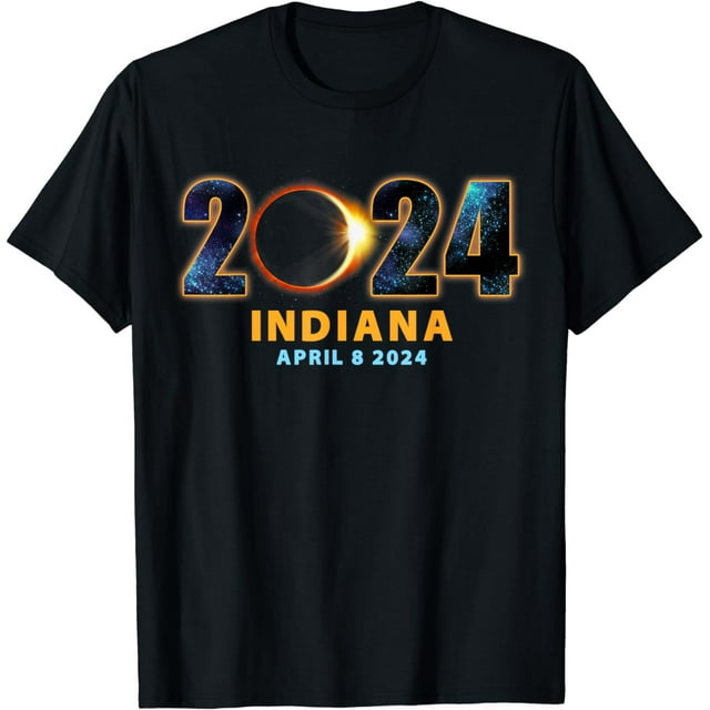 Indiana Total Solar Eclipse 2024 Shirt, Total Solar Shirt, Premium Shirt, Total 2024 Shirt