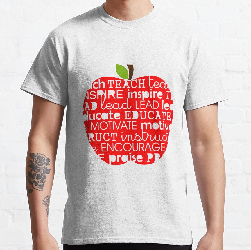 Inspire Teacher Apple Classic T-Shirt