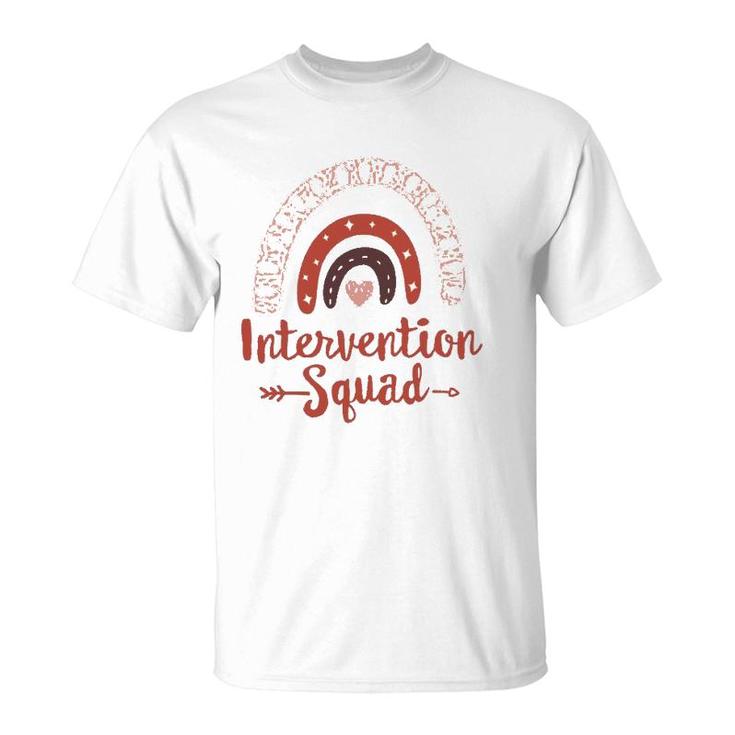 Intervention Squad Tribe Rti Team Response T-Shirt