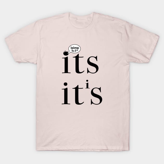 Its Its Grammar Police T-Shirt