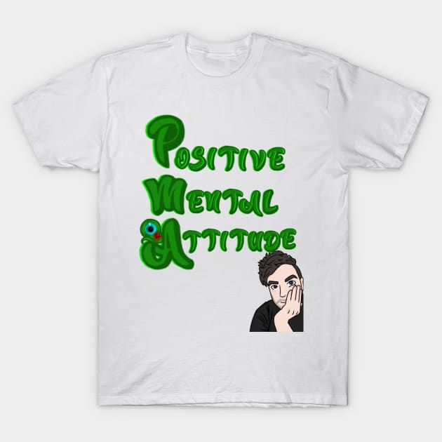 Jacksepticeye Positive Mental Attitude T-Shirt Markiplier Tee