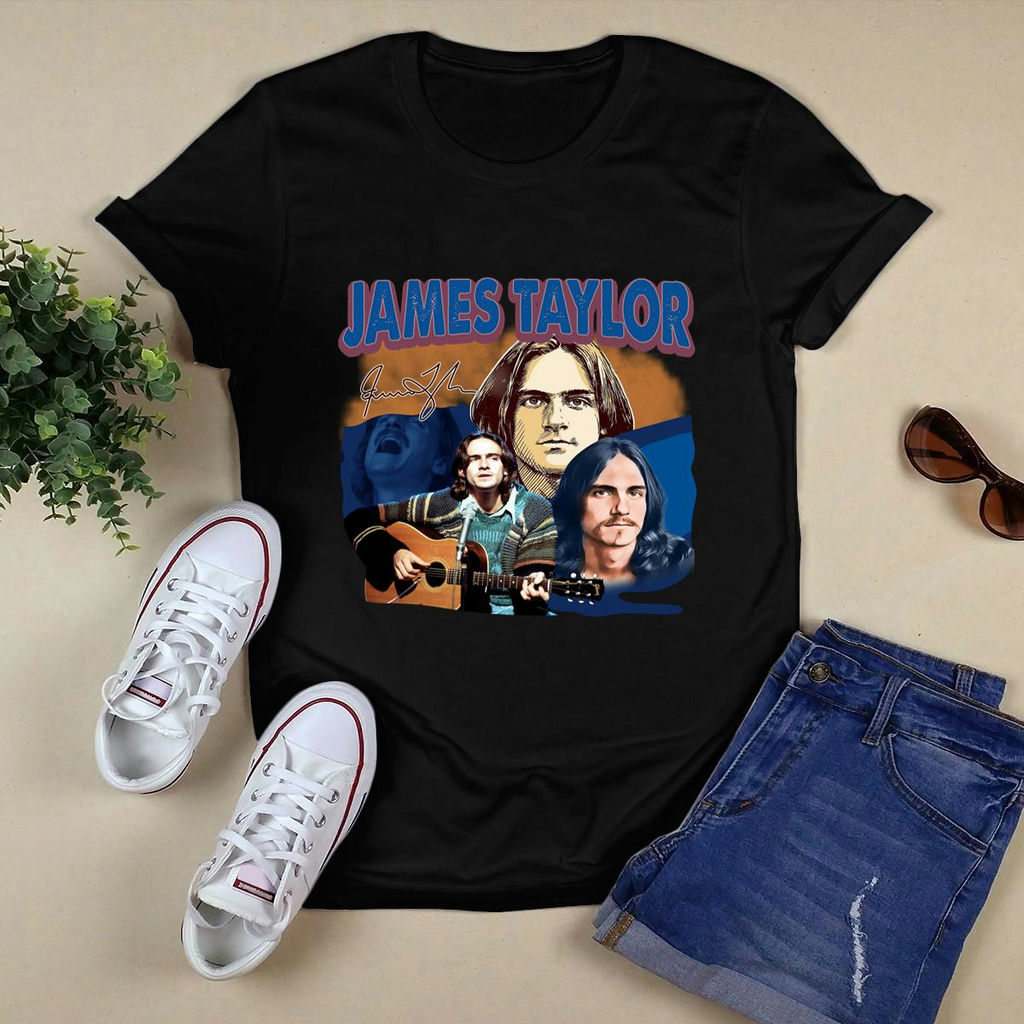 James Taylor Singer Vintage Style T-Shirt, Classic Style T-Shirt, Premium Shirt