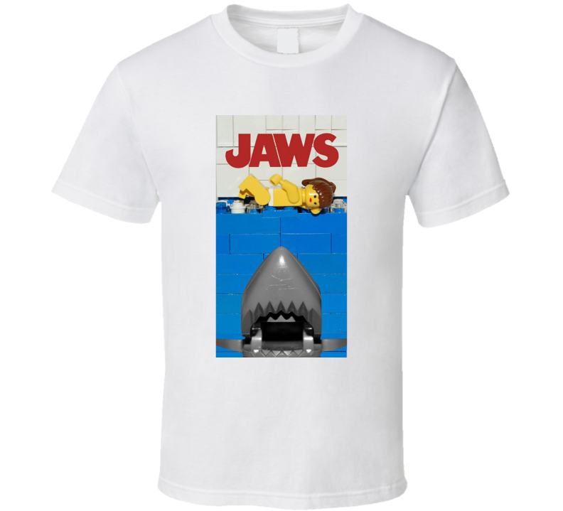 Jaws Lego Movie Parody T Shirt, Classic Style T-Shirt, Premium Shirt