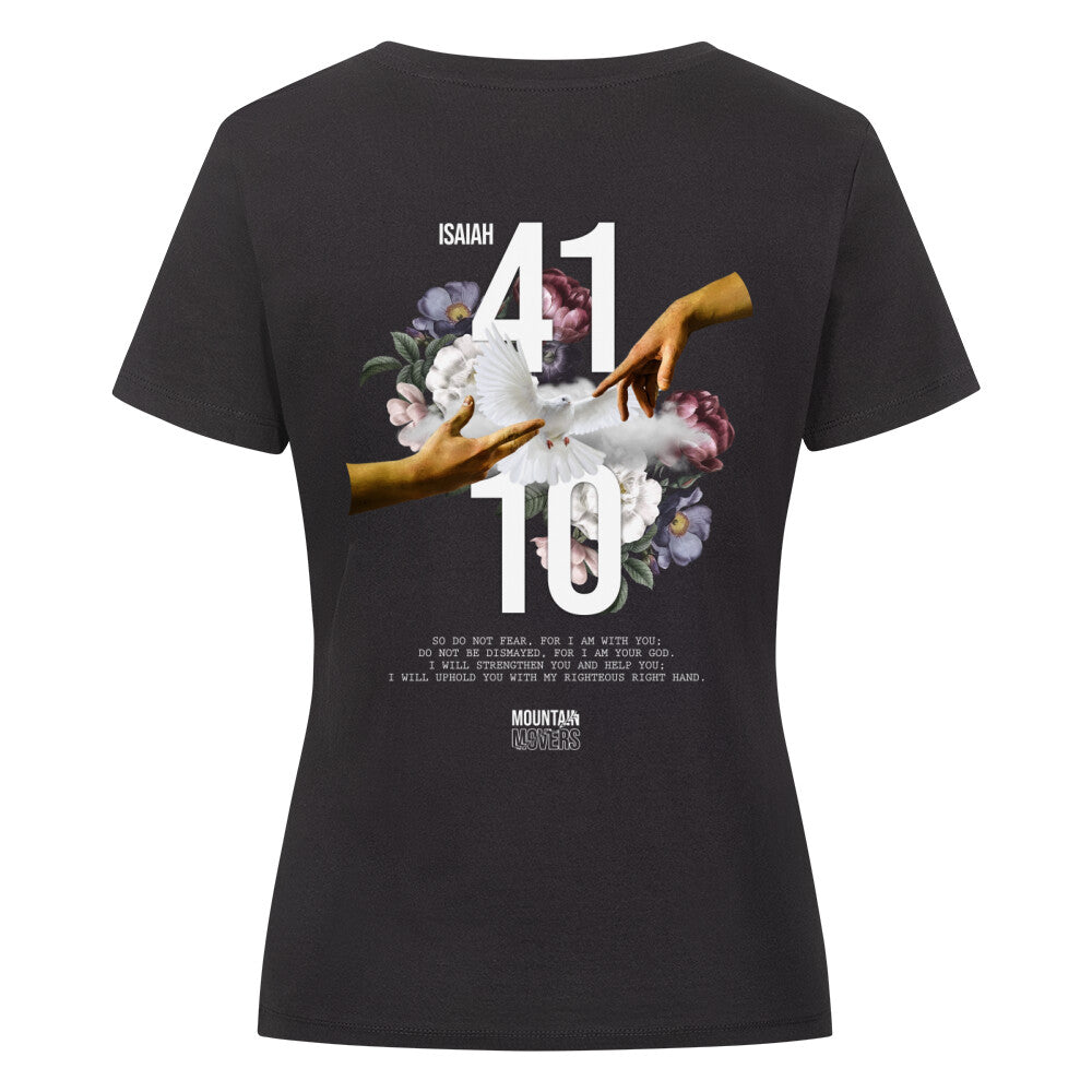 Jesaja 41:10 Frauen Shirt, Unisex Backprint