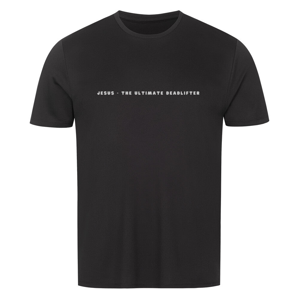 Jesus Deadlifter Gym Sports Shirt, Unisex