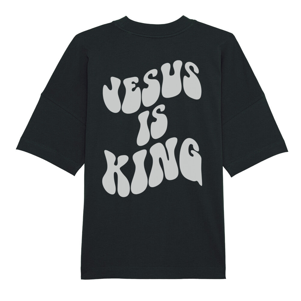 Jesus Is King Premium Oversize Shirt, Unisex