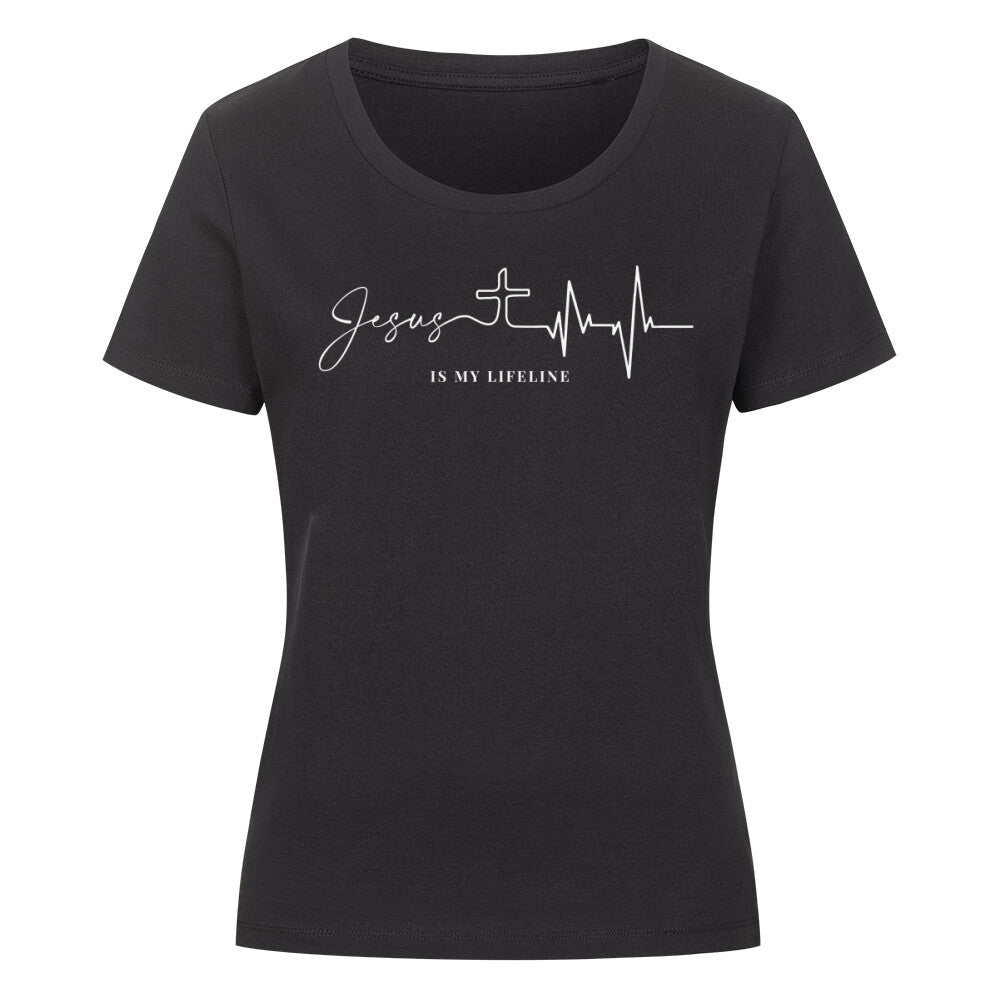 Jesus Is My Lifeline Frauen Shirt, Unisex