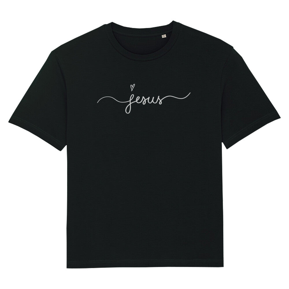 Jesus Lineart Oversized Shirt, Unisex