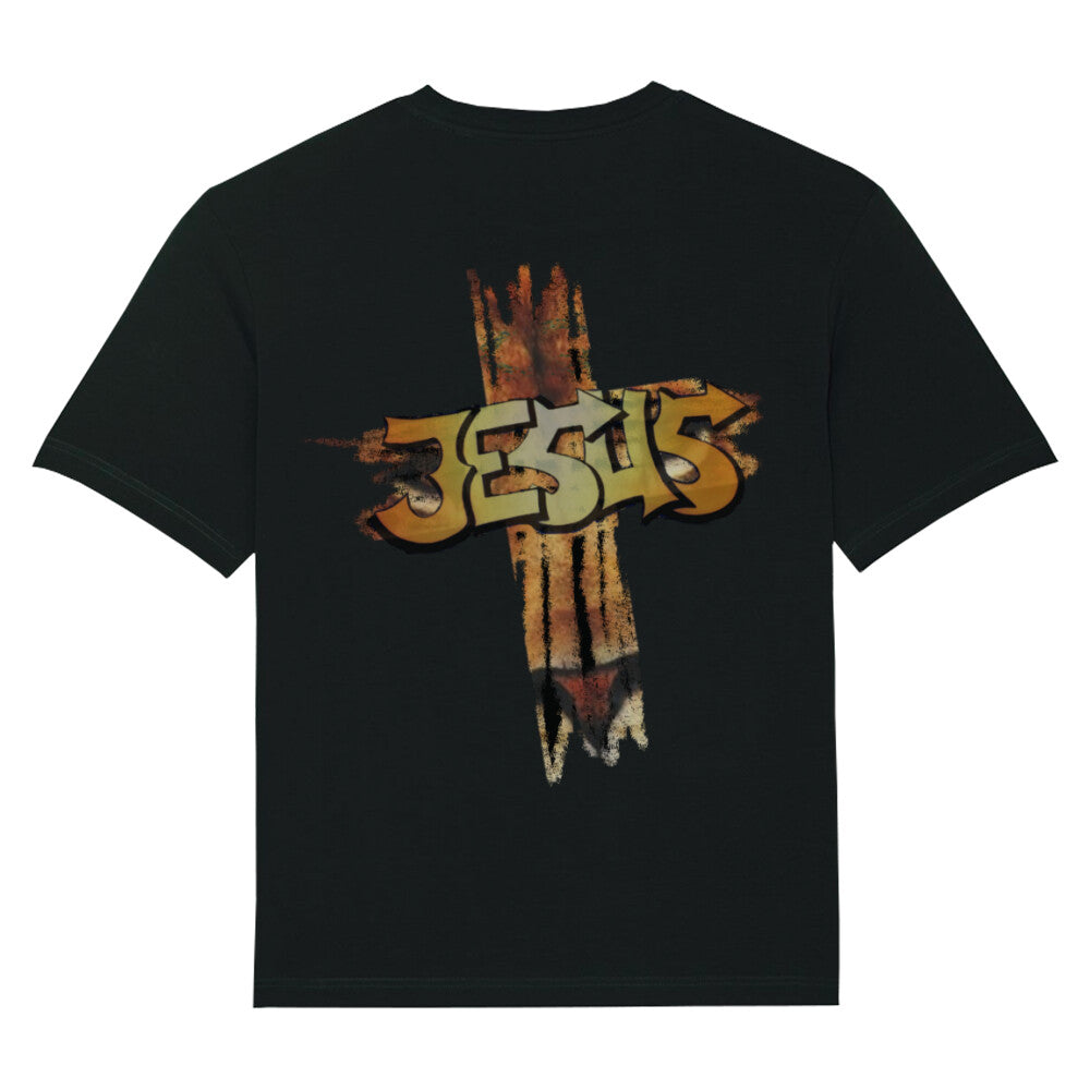 Jesus Lion Oversized Shirt, Unisex Backprint