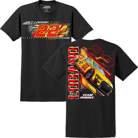 Joey Logano Shell Pennzoil Bold 2-Spot Premium Tee, Classic Style T-Shirt