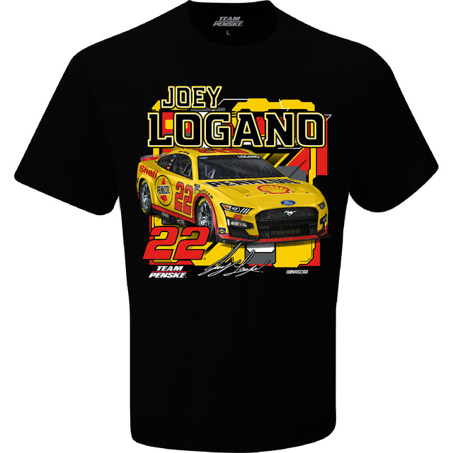 Joey Logano Shell Pennzoil Draft Premium Tee, Classic Style T-Shirt