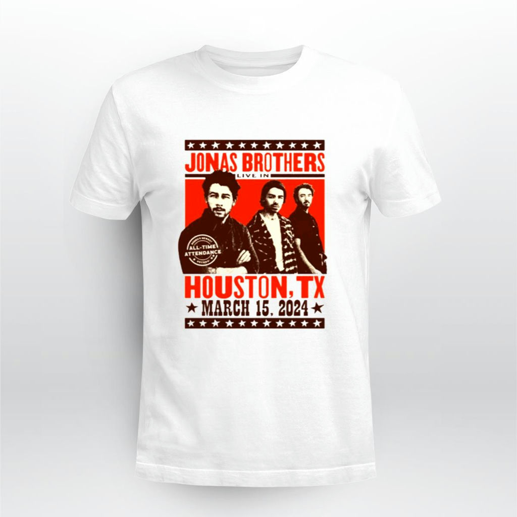 Jonasbrothers Houston Rodeo March 15 2024 Shirt, Classic Style T-Shirt, Premium Shirt