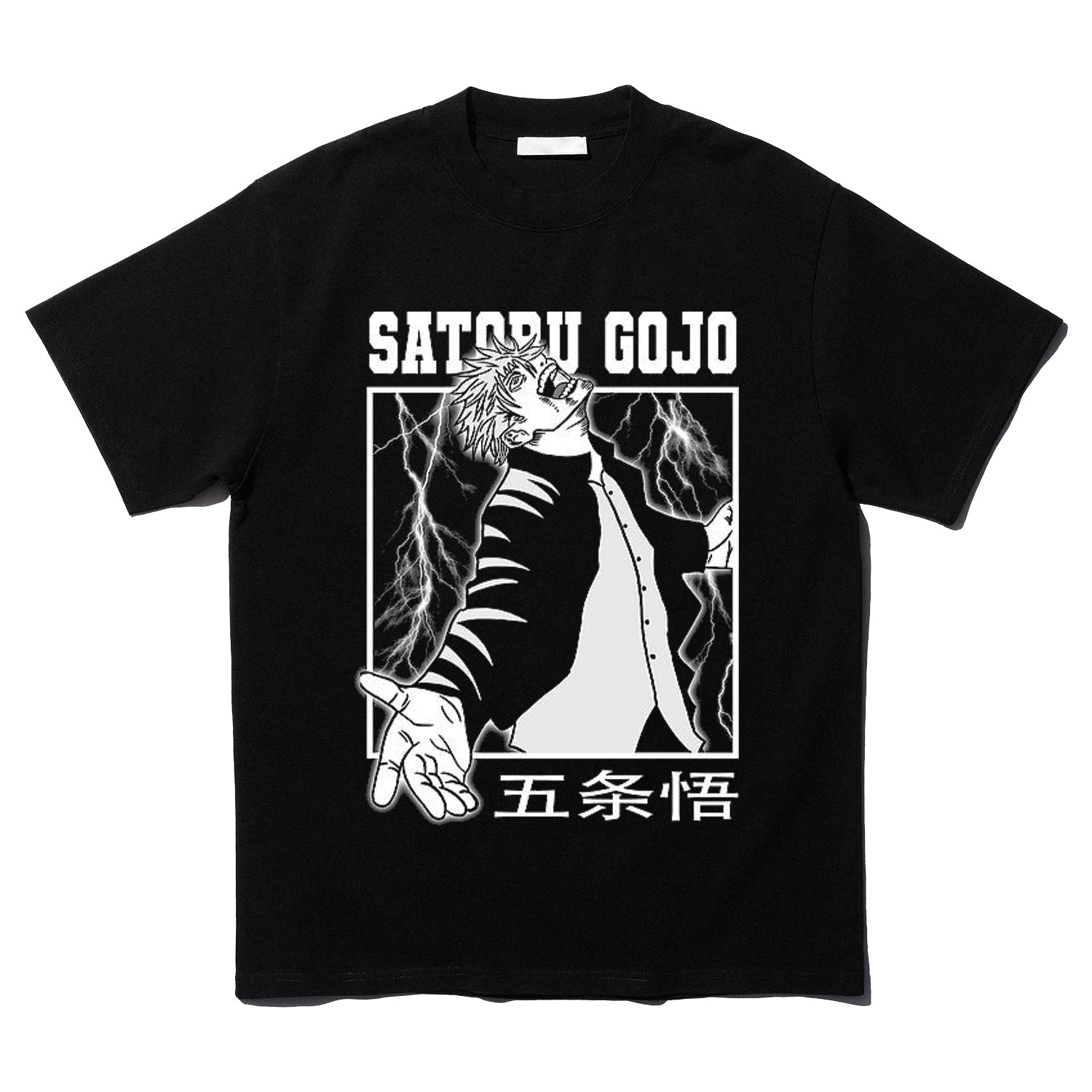 Jujutsu Shirt, Jujutsu Kaisen T Shirt Gojo Graphic Tees Japan Anime T-Shirts, Premium Shirt