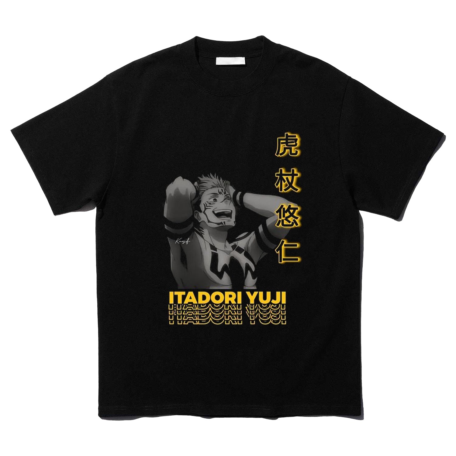 Jujutsu Shirt, Jujutsu Kaisen T Shirt Itadori Yuji Graphic Tees Japan Anime T-Shirts