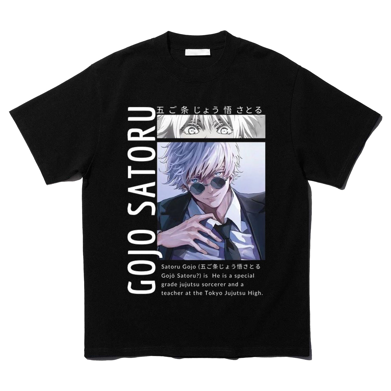 Jujutsu Shirt, Jujutsu Kaisen T Shirt Japan Anime T-Shirts Gojo Satoru Graphic Tees