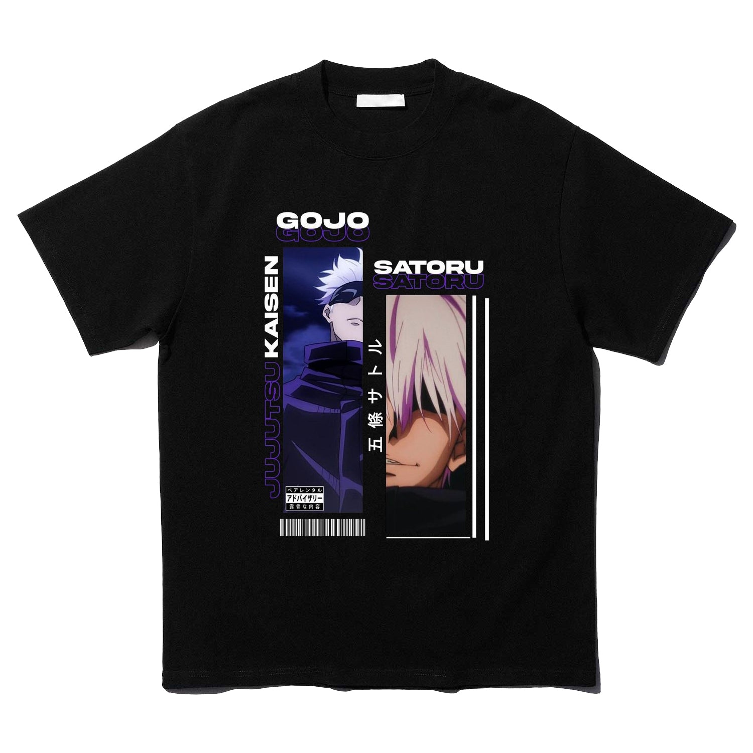 Jujutsu Shirt, Jujutsu Kaisen T Shirts Gojo Satoru Graphic Tees Japan Anime T-Shirts