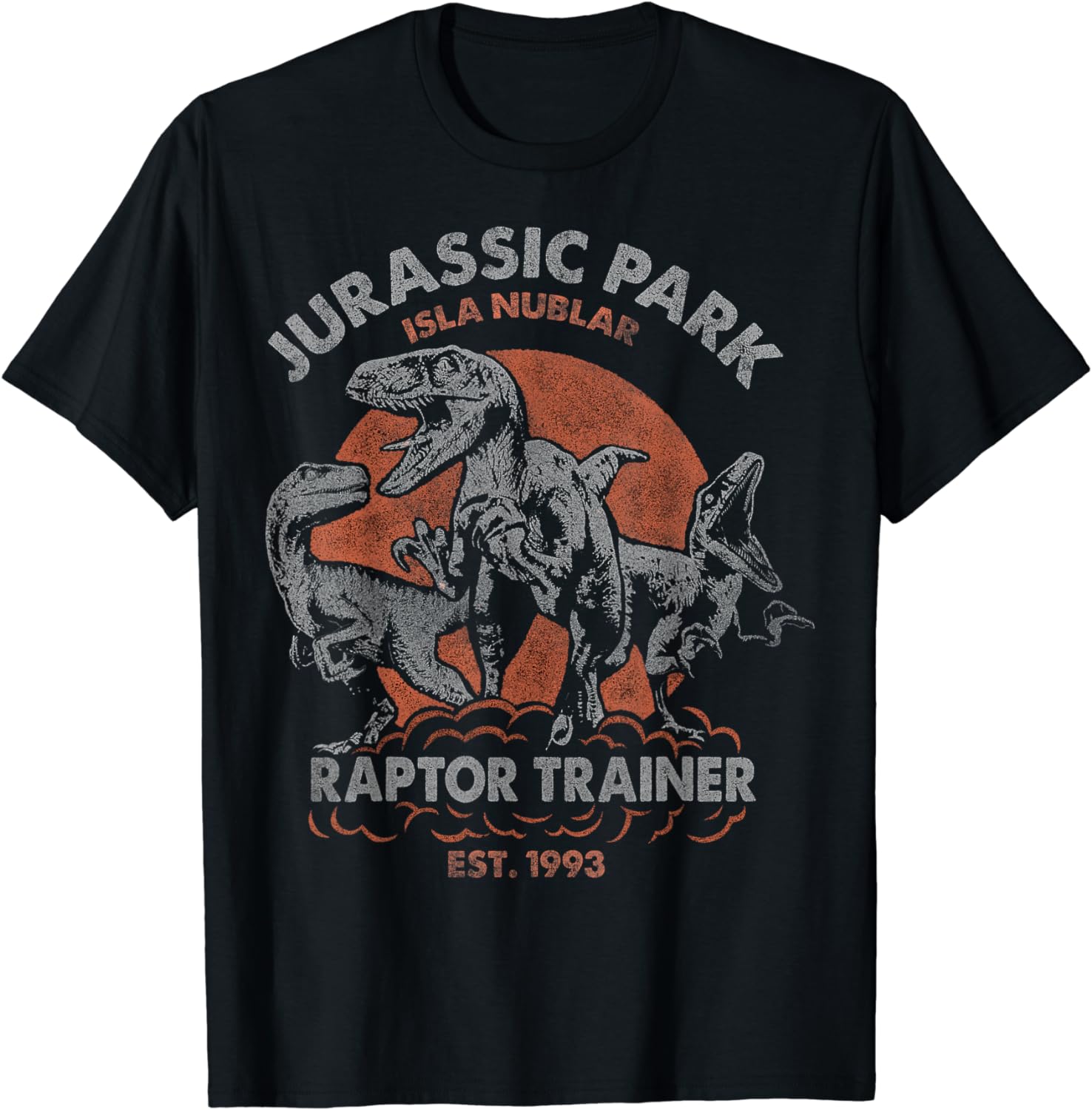 Jurassic Shirt, Jurassic Park Raptor Trainer T-Shirt, Premium Shirt