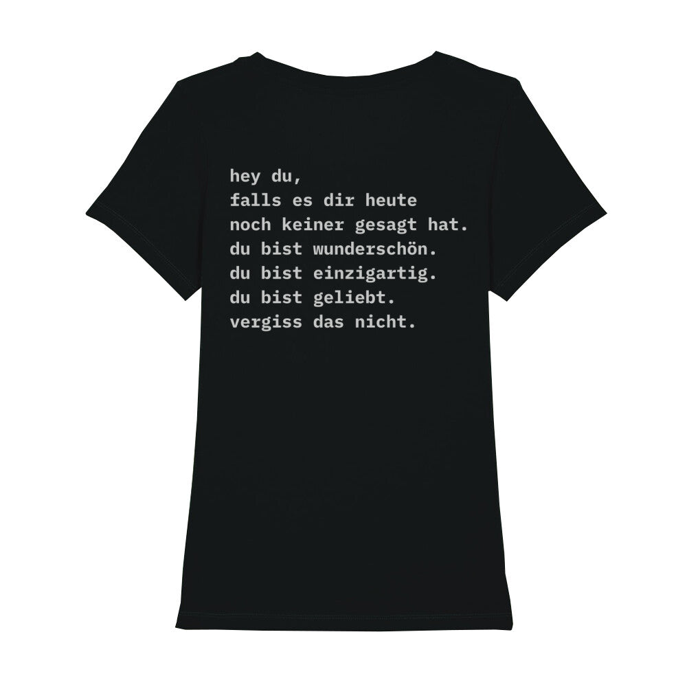 Keiner Gesagt Frauen Shirt, Unisex