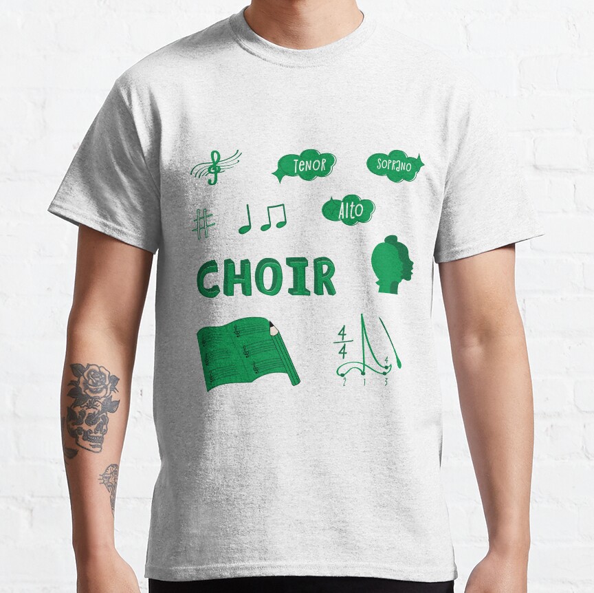 Kelly Green Choir School Subject Pack Classic T-Shirt