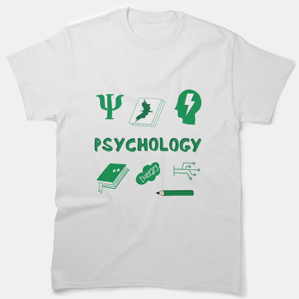 Kelly Green Psychology Subject Pack Classic T-Shirt