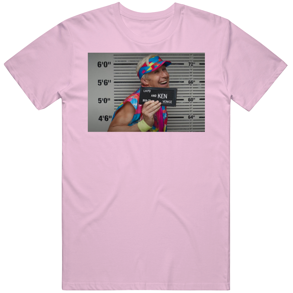 Ken Barbie Mugshot Ryan Gosling Movie T Shirt, Classic Style T-Shirt, Premium Shirt