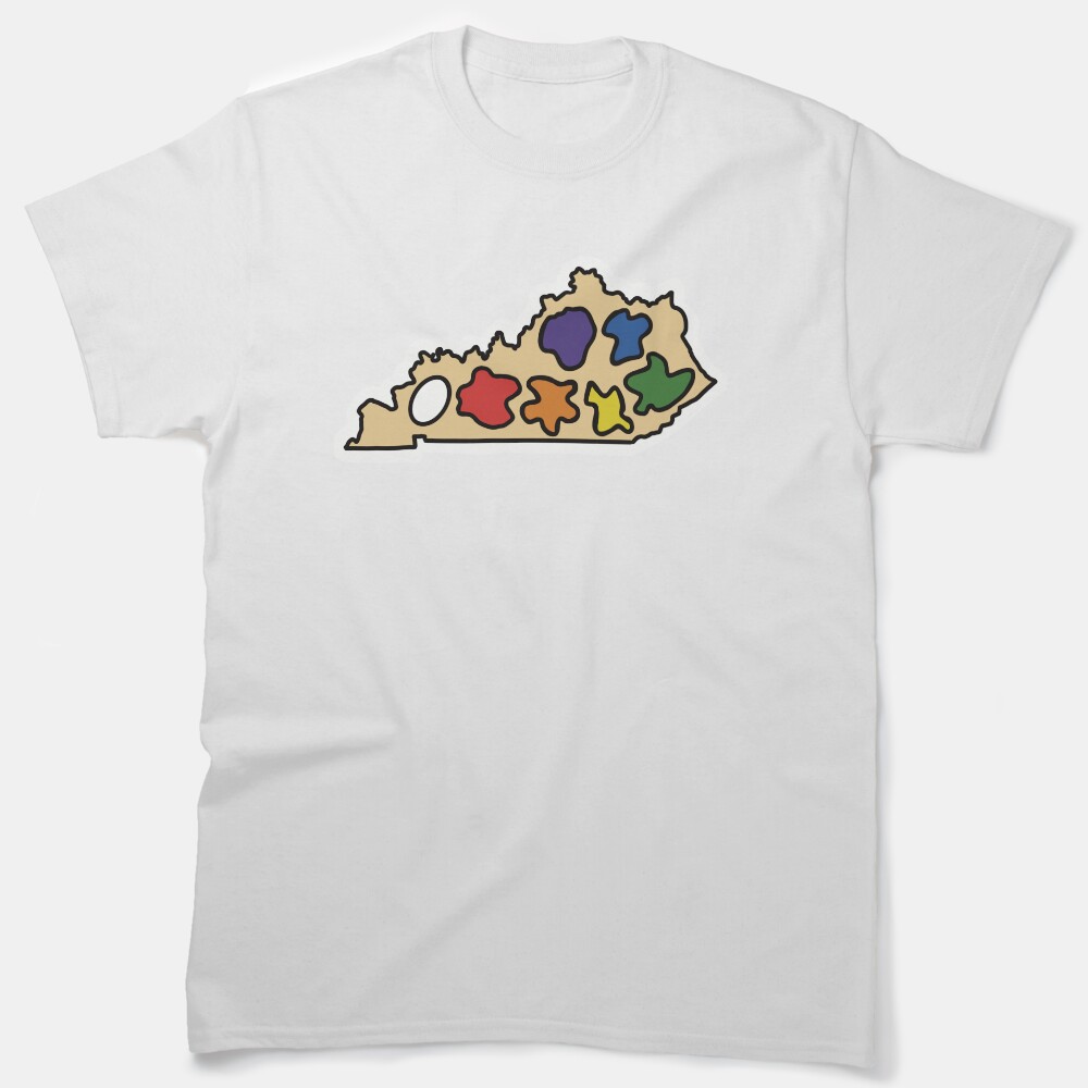 Kentucky Art Palette Classic T-Shirt