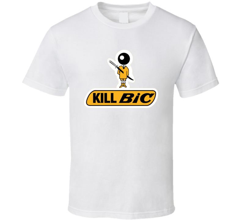Kill Bic Bill Movie Parody Crossover T Shirt, Classic Style T-Shirt, Premium Shirt