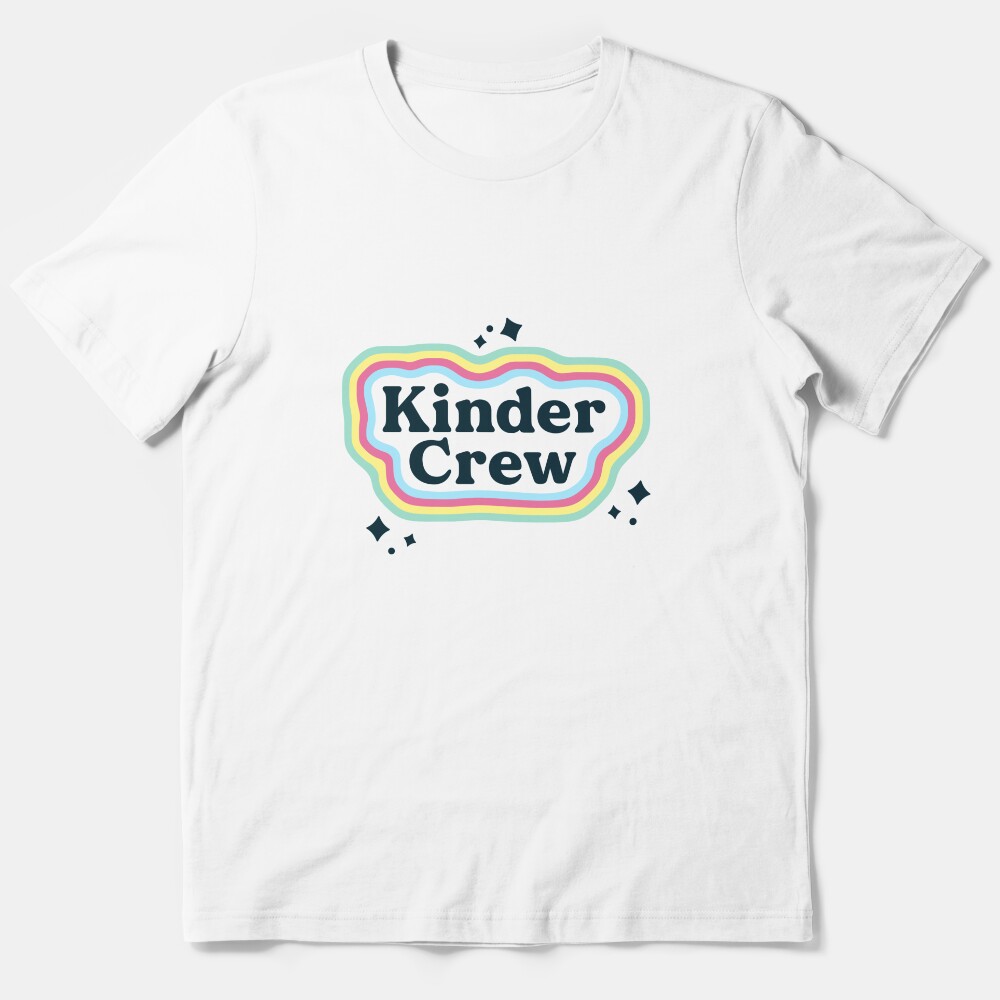 Kinder Crew Kindergarten Teacher Matching Back To School Essential T-Shirt