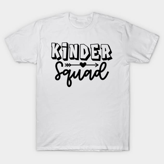 Kinder Squad Funny Kids Back To School T-Shirt