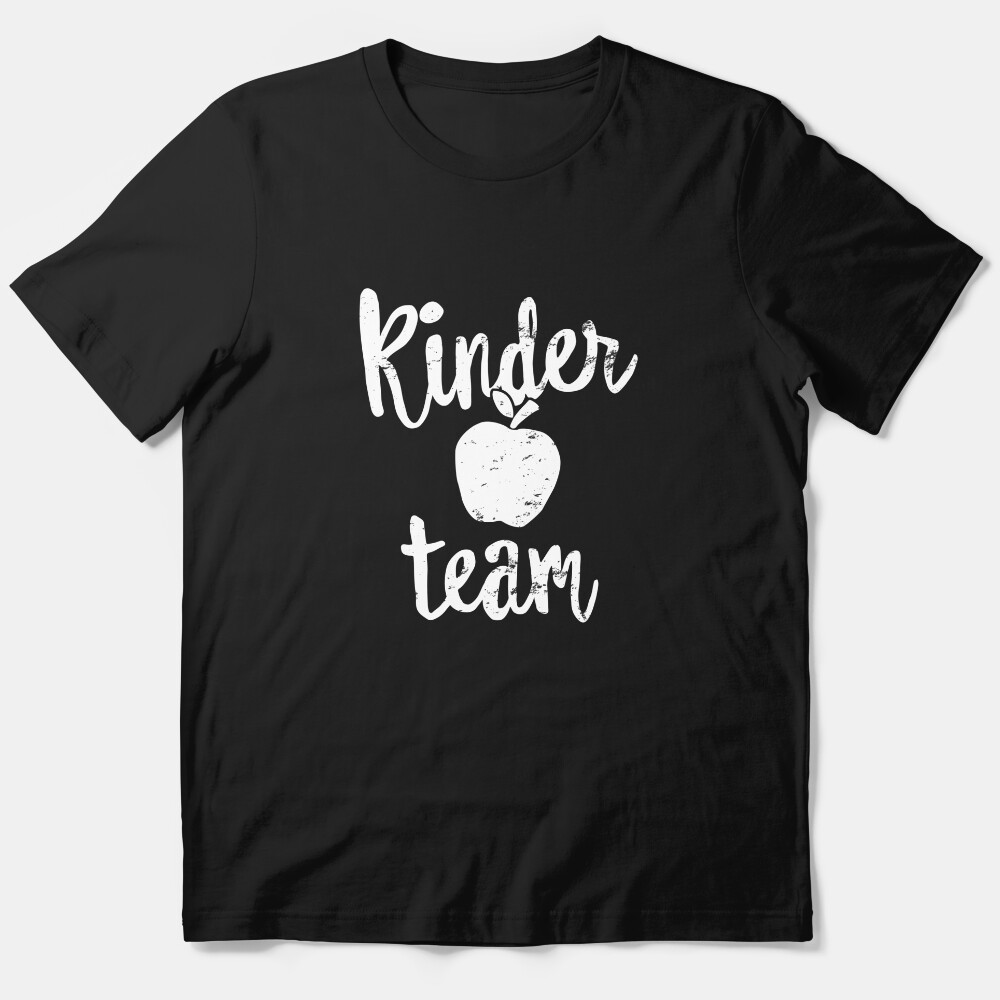 Kinder Team Shirt Kindergarten Teacher First Day Of School Essential T-Shirt