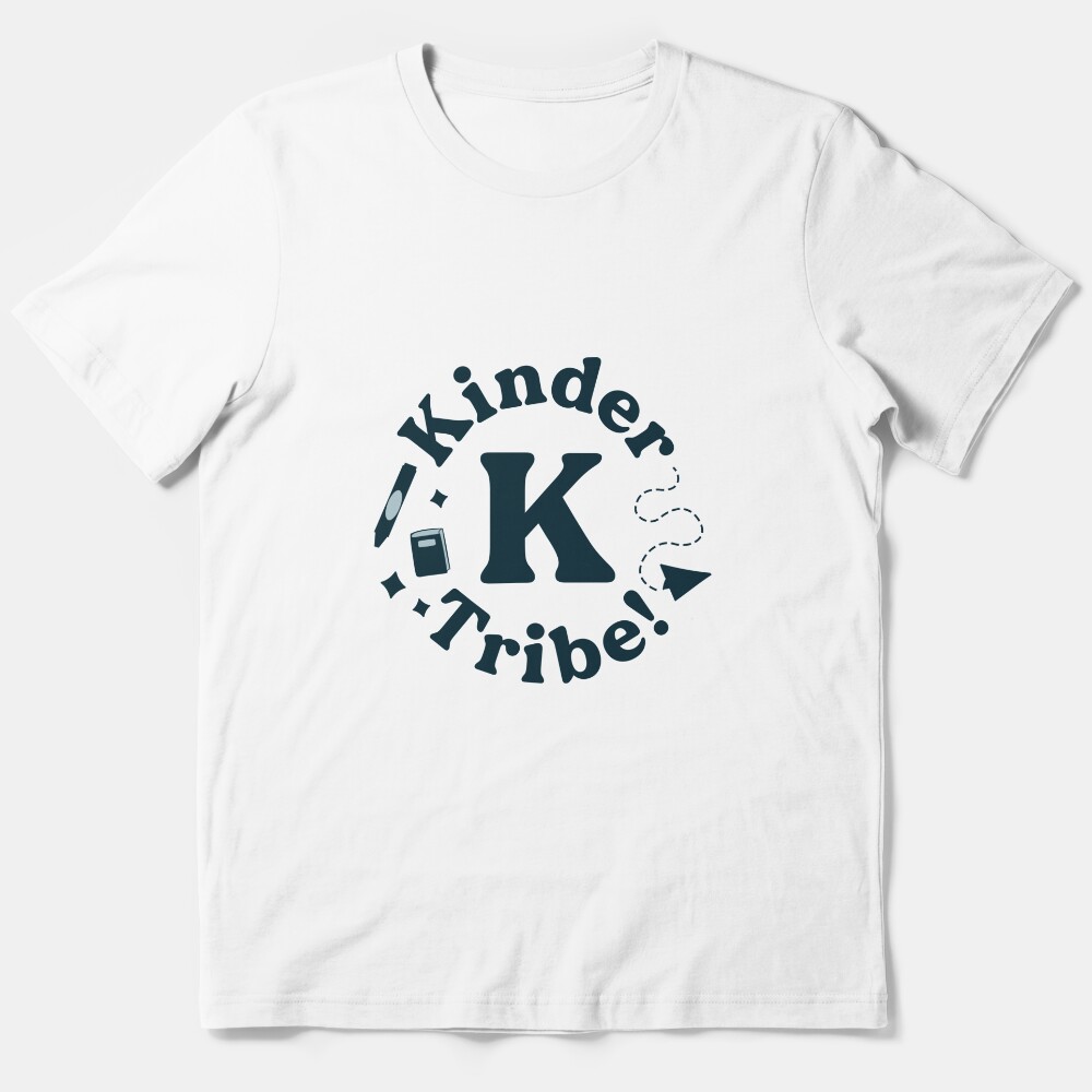 Kinder Tribe Kindergarten Teacher Crew Team Back To School Essential T-Shirt