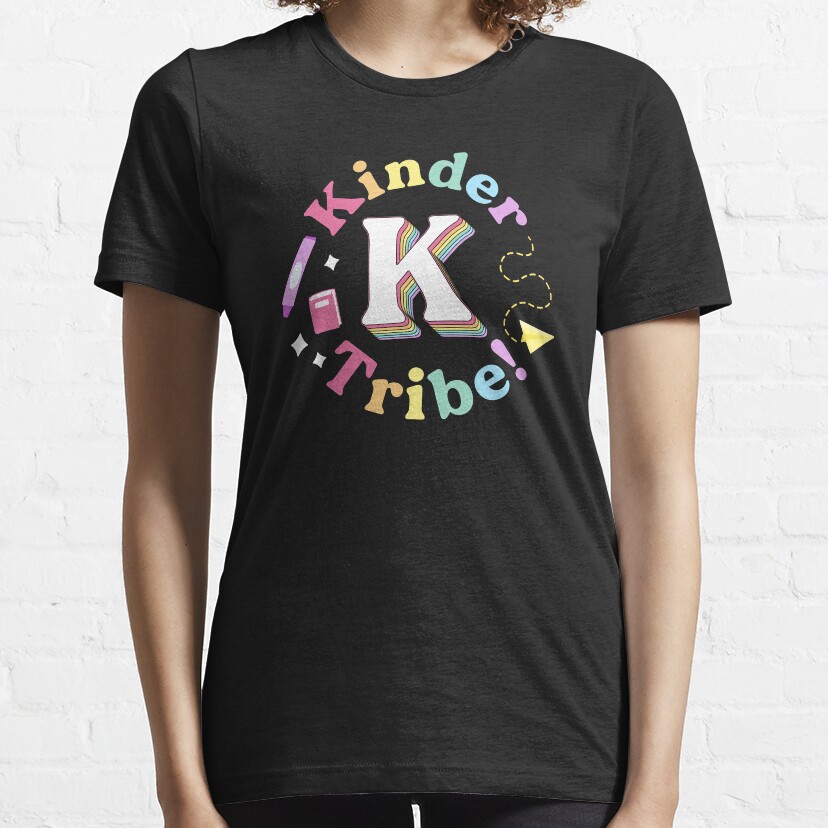 Kinder Tribe Kindergarten Teacher Crew Team Back To School Essential T-Shirt