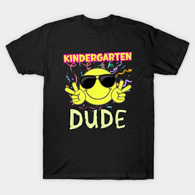 Kindergarten Dude Back To School Funny T-Shirt