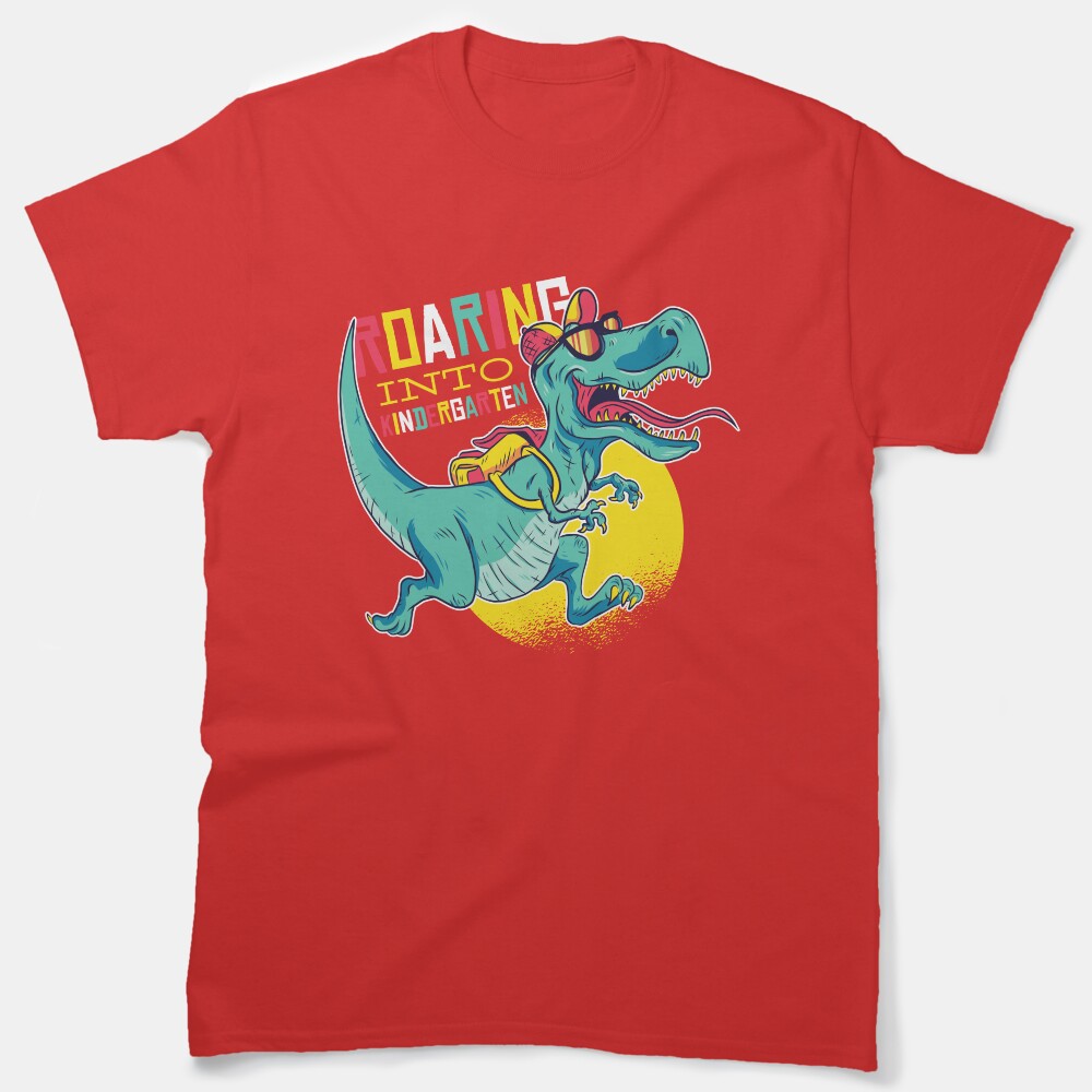 Kindergarten Preschool Dino T-Rex Classic T-Shirt